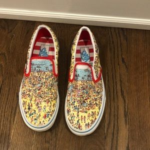 Vans Where’s Waldo Slip Ons